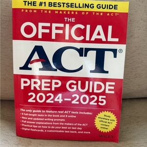 NEW: The Official ACT Prep Guide 2024-2025